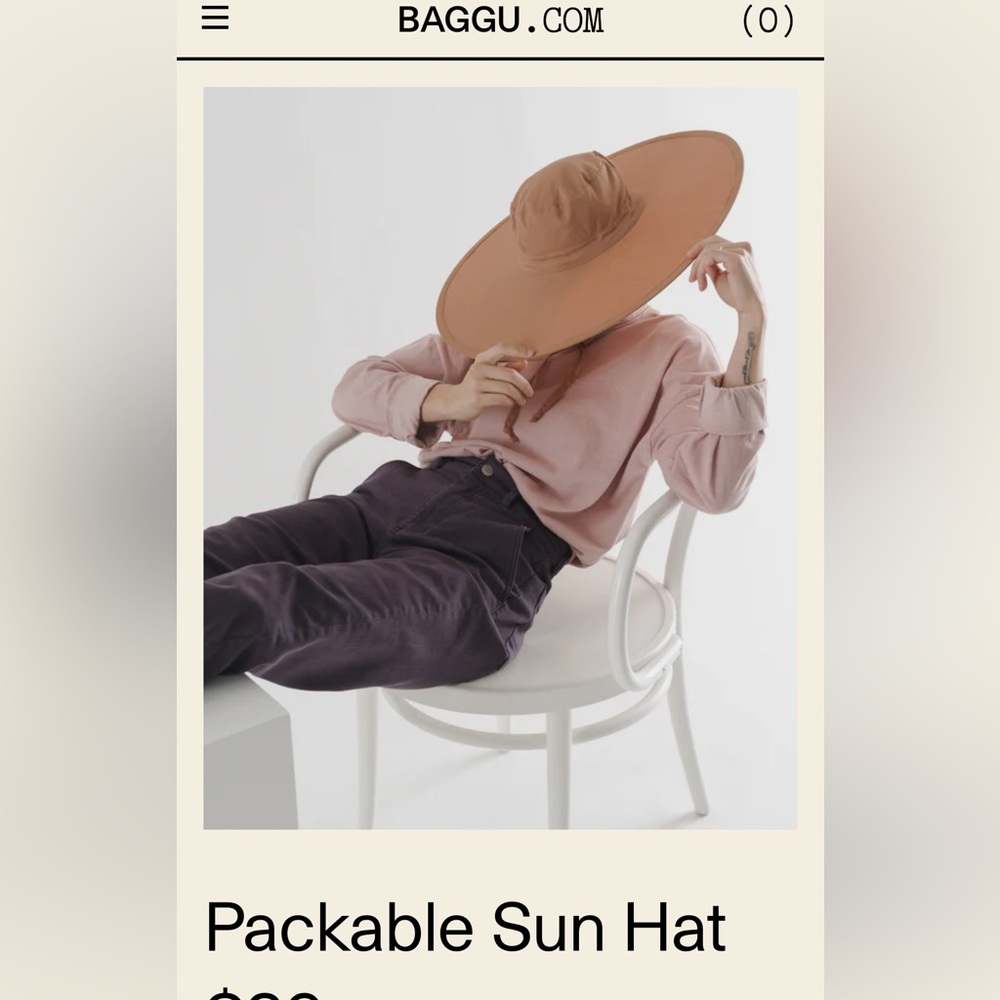 Baggu Packable Sun Hat